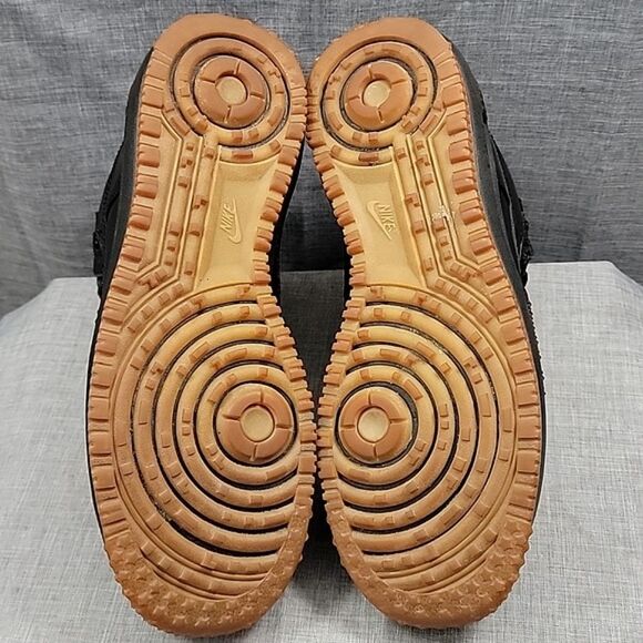 Nike Lunar Force 1 Duckboot Black Boots Retro Waterproof 805899-003 SZ 10 - Picture 10 of 12